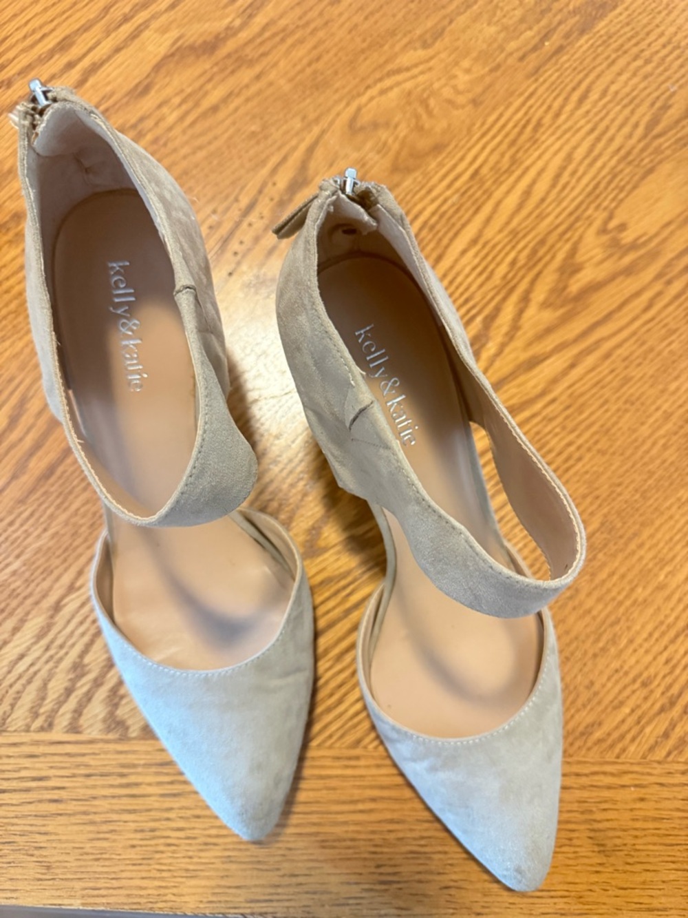 Kelly & Katie Renilla faux suede pointed heel